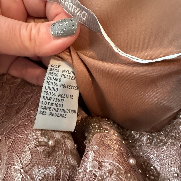 David’s Bridal Dress with Jacket - Picture 5 of 6